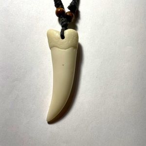 Dinosaur Tooth Adjustable Necklace
